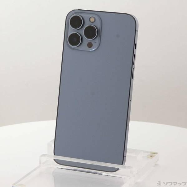 〔中古〕Apple(アップル) iPhone13 Pro Max 128GB シエラブルー NLJ73J／A SIMフリー〔258-ud〕 | 