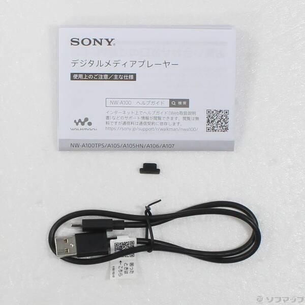 〔中古〕SONY(ソニー) WALKMAN A100シリーズ メモリ64GB+microSD ブラック NW-A107〔352-ud〕 |  | 04