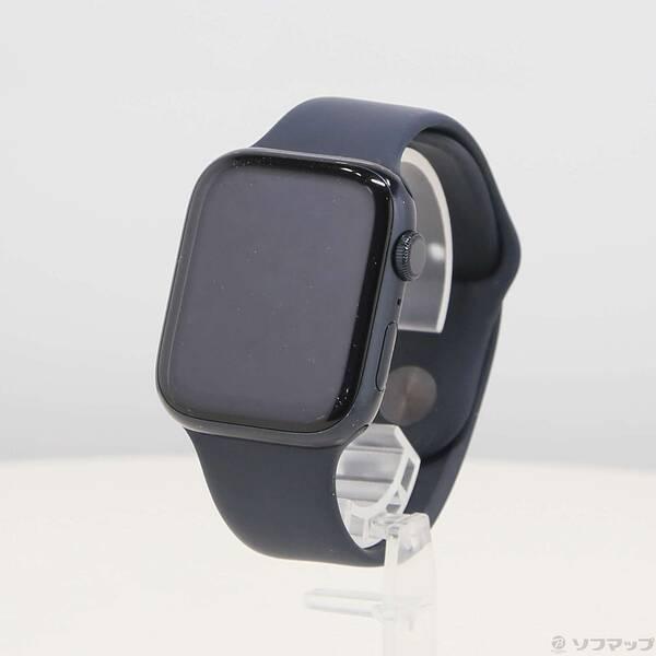 〔中古〕Apple(アップル) Apple Watch Series 7 GPS 45mm ミッドナイトアルミニウムケース ミッドナイトスポーツバンド〔349-ud〕 | 