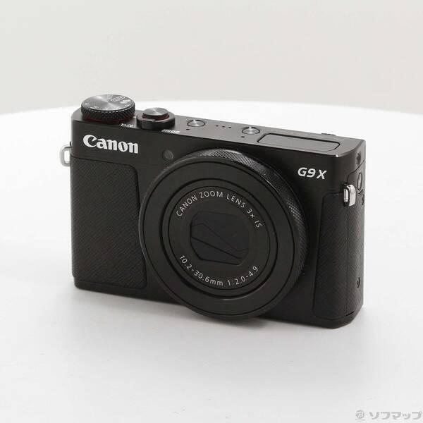 〔中古〕Canon(キヤノン) PowerShot G9 X MARK II ブラック〔349-ud〕 | 