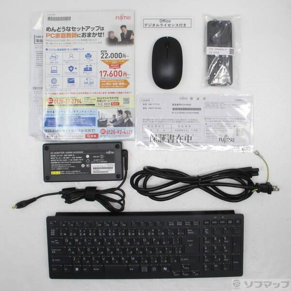 〔中古〕FUJITSU(富士通） 〔展示品〕 FMV Desktop F F77-K1 FMVF77K1BA ブラック〔377-ud〕 |  | 04