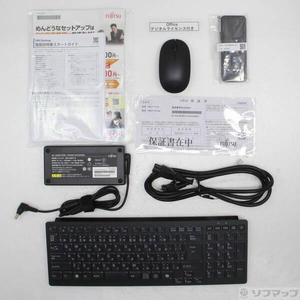 〔中古〕FUJITSU(富士通） 〔展示品〕 FMV Desktop F F77-K1 FMVF77K1BA ブラック〔377-ud〕 |  | 04