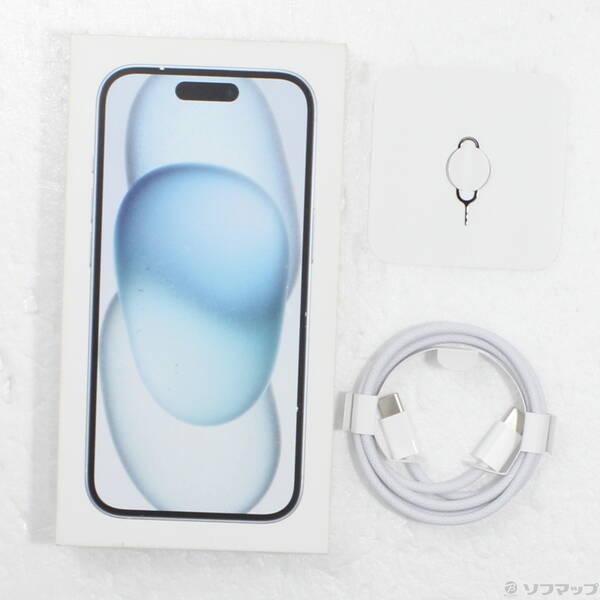 中古〕Apple(アップル) iPhone15 128GB ブルー MTML3J／A SIMフリー