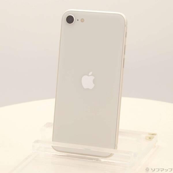 〔中古〕Apple(アップル) iPhone SE 第3世代 64GB スターライト MMYD3J／A SIMフリー〔251-ud〕 | 