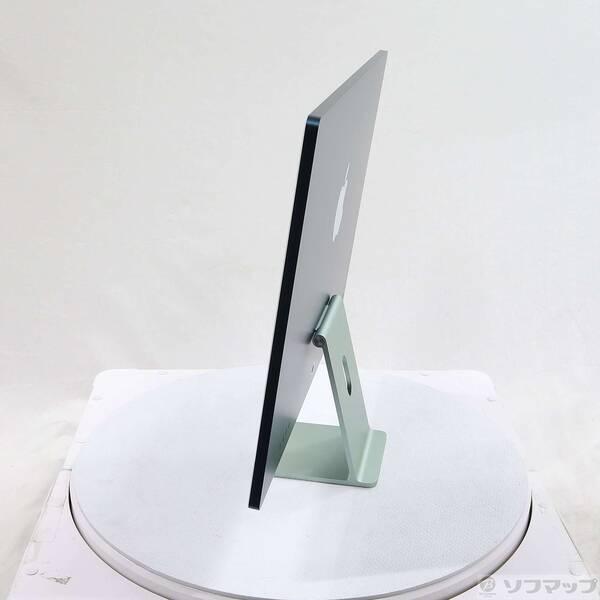 〔中古〕Apple(アップル) iMac 24-inch Mid-2021 MGPJ3J／A Apple M1 8コアCPU_8コアGPU 8GB SSD512GB グリーン 〔15.7 Sequoia〕〔258-ud〕 |  | 01