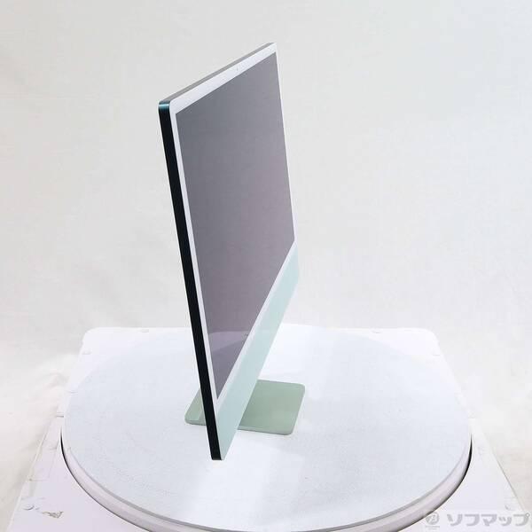 〔中古〕Apple(アップル) iMac 24-inch Mid-2021 MGPJ3J／A Apple M1 8コアCPU_8コアGPU 8GB SSD512GB グリーン 〔15.7 Sequoia〕〔258-ud〕 |  | 03