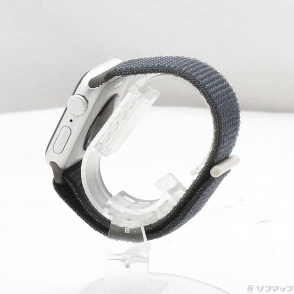 〔中古〕Apple(アップル) Apple Watch SE 第2世代 GPS 40mm シルバーアルミニウムケース ミッドナイトスポーツループ〔262-ud〕 |  | 01