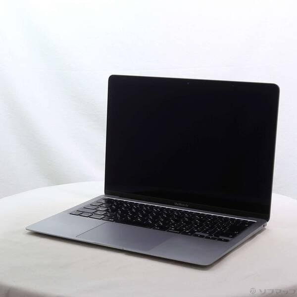 〔中古〕Apple(アップル) MacBook Air 13.3-inch Late-2020 MGN63J／A Apple M1 8コアCPU_7コアGPU 8GB SSD256GB スペースグレイ 〔15.3 Sequoia〕〔262-ud〕 | 