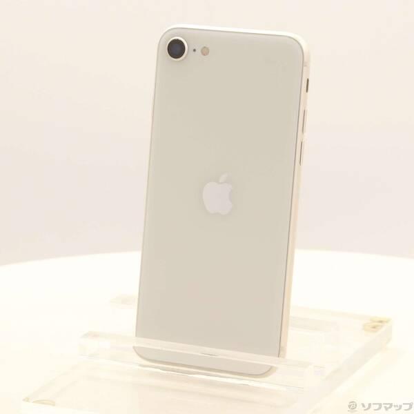 〔中古〕Apple(アップル) iPhone SE 第3世代 64GB スターライト MMYD3J／A SIMフリー〔348-ud〕 | 