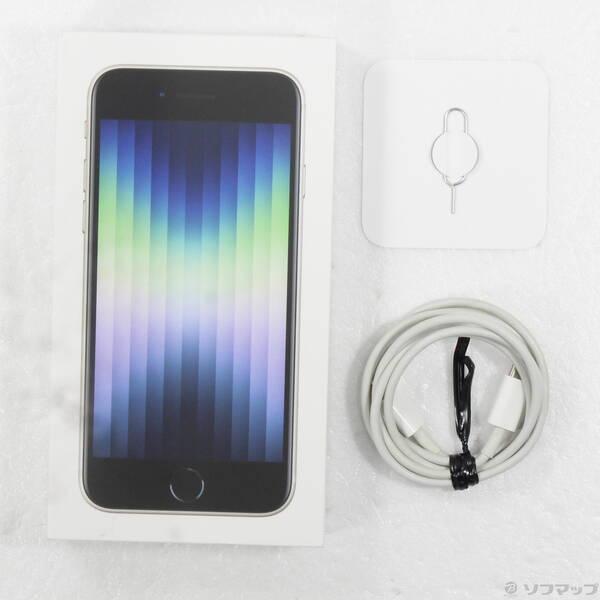 〔中古〕Apple(アップル) iPhone SE 第3世代 64GB スターライト MMYD3J／A SIMフリー〔348-ud〕 |  | 04
