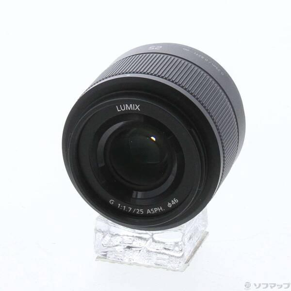 〔中古〕Panasonic(パナソニック) LUMIX G 25mm F1.7 ASPH. H-H025 ブラック〔262-ud〕 | 