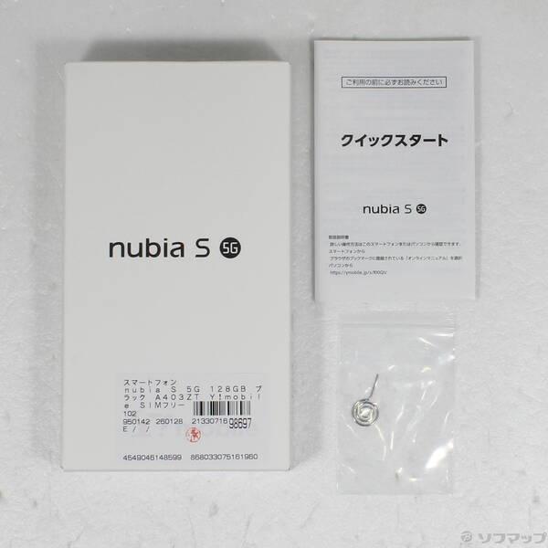 〔中古〕ZTE nubia S 5G 128GB ブラック A403ZT Y!mobile SIMフリー〔269-ud〕 |  | 04