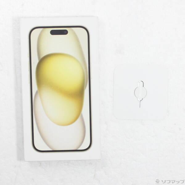 〔中古〕Apple(アップル) iPhone15 256GB イエロー MTMQ3J／A SIMフリー〔258-ud〕 |  | 04