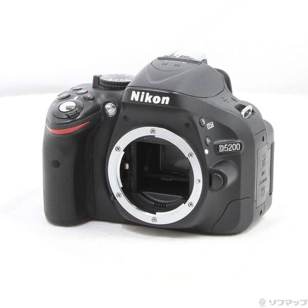 〔中古〕Nikon(ニコン) NIKON D5200 ボディ ブラック〔262-ud〕 | 