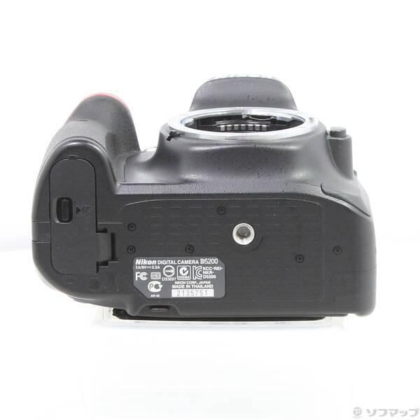〔中古〕Nikon(ニコン) NIKON D5200 ボディ ブラック〔262-ud〕 |  | 04