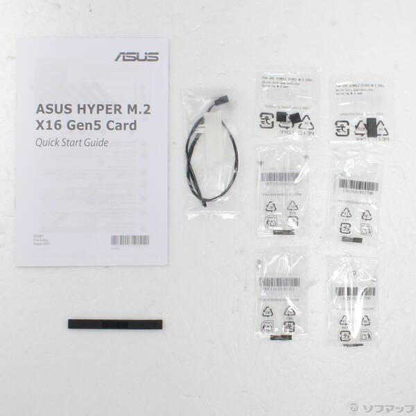 〔中古〕ASUS(エイスース) Hyper M.2 x16 Gen5 Card〔377-ud〕 |  | 04