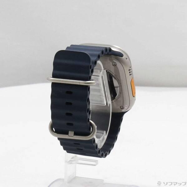 〔中古〕Apple(アップル) Apple Watch Ultra 2 GPS + Cellular 49mm チタニウムケース ブルーオーシャンバンド〔377-ud〕 |  | 02