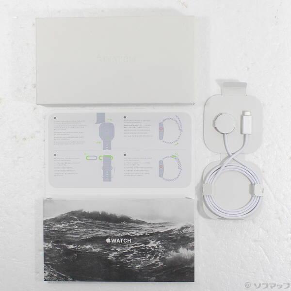 〔中古〕Apple(アップル) Apple Watch Ultra 2 GPS + Cellular 49mm チタニウムケース ブルーオーシャンバンド〔377-ud〕 |  | 04