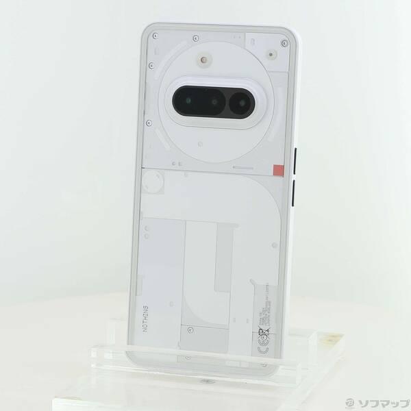 〔中古〕Nothing Phone (3a) 128GB ホワイト A10400155 SIMフリー〔276-ud〕 | 