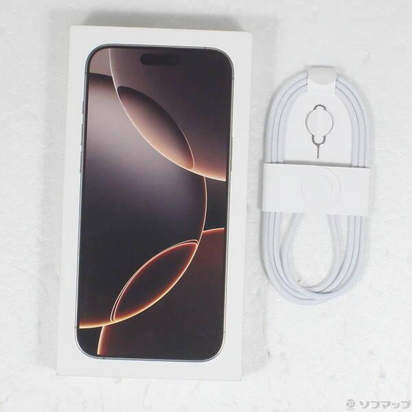 〔中古〕Apple(アップル) iPhone16 Pro Max 256GB デザートチタニウム MYWJ3J／A SIMフリー〔348-ud〕 |  | 04