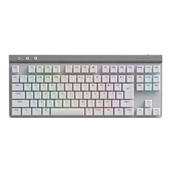 〔中古〕logicool(ロジクール) 〔展示品〕 G515 LIGHTSPEED ホワイト G515-WL-LNWH 赤軸 箱破損品〔377-ud〕 | 
