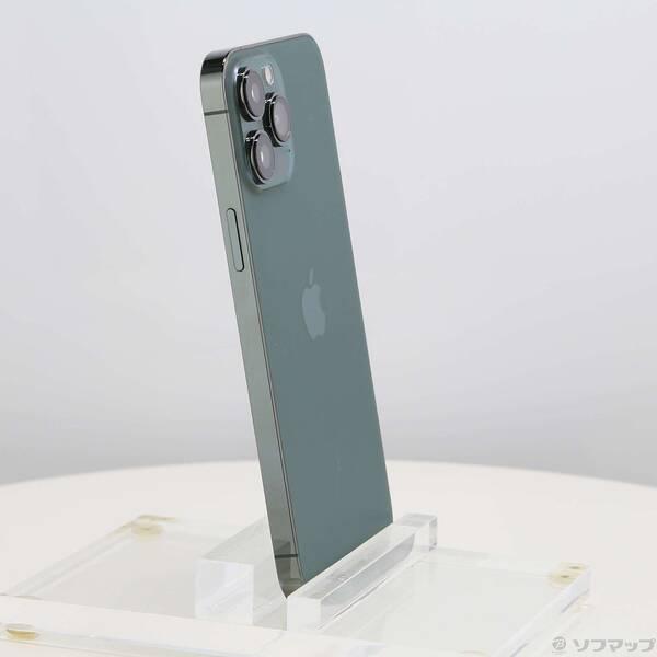 〔中古〕Apple(アップル) iPhone13 Pro Max 256GB アルパイングリーン FNCV3J／A SIMフリー〔198-ud〕 |  | 03
