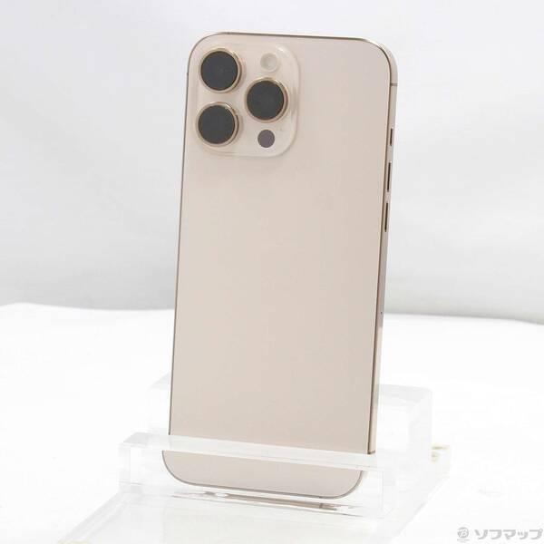 〔中古〕Apple(アップル) iPhone16 Pro Max 512GB デザートチタニウム MYWN3J／A SIMフリー〔377-ud〕 | 
