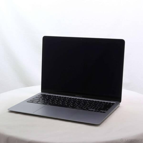 〔中古〕Apple(アップル) MacBook Air 13.3-inch Late-2020 MGN73J／A Apple M1 8コアCPU_8コアGPU 8GB SSD512GB スペースグレイ 〔14.7 Sonoma〕〔377-ud〕 | 