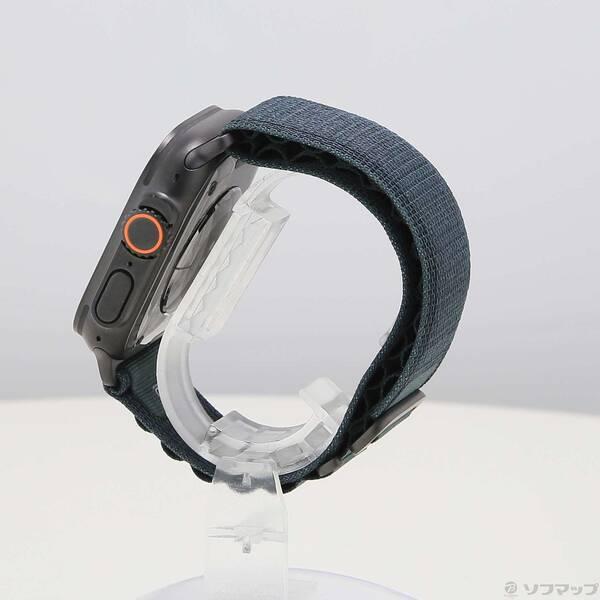〔中古〕Apple(アップル) Apple Watch Ultra 2 GPS + Cellular 49mm ブラックチタニウムケース ダークグリーンアルパインループ〔295-ud〕 |  | 01