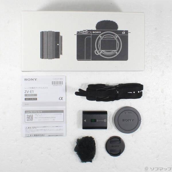 〔中古〕SONY(ソニー) VLOGCAM ZV-E1L ズームレンズキット ブラック〔258-ud〕 |  | 05