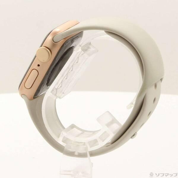 〔中古〕Apple(アップル) Apple Watch SE 第1世代 GPS 40mm ゴールドアルミニウムケース スターライトスポーツバンド〔262-ud〕 |  | 01