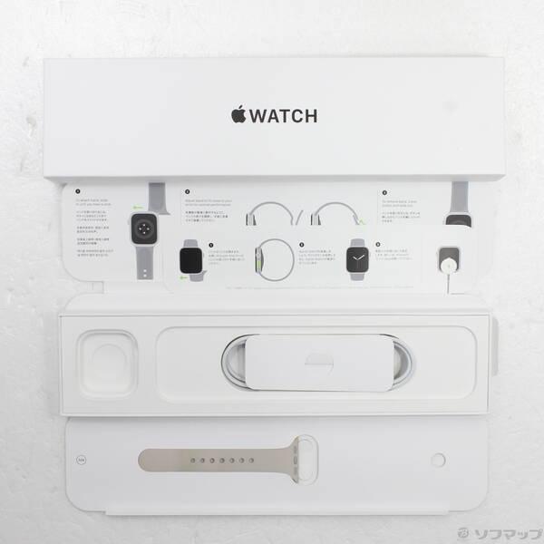〔中古〕Apple(アップル) Apple Watch SE 第1世代 GPS 40mm ゴールドアルミニウムケース スターライトスポーツバンド〔262-ud〕 |  | 04