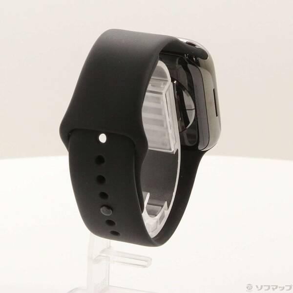 〔中古〕Apple(アップル) Apple Watch Series 7 GPS + Cellular 45mm グラファイトステンレススチールケース ミッドナイトスポーツバンド〔262-ud〕 |  | 02