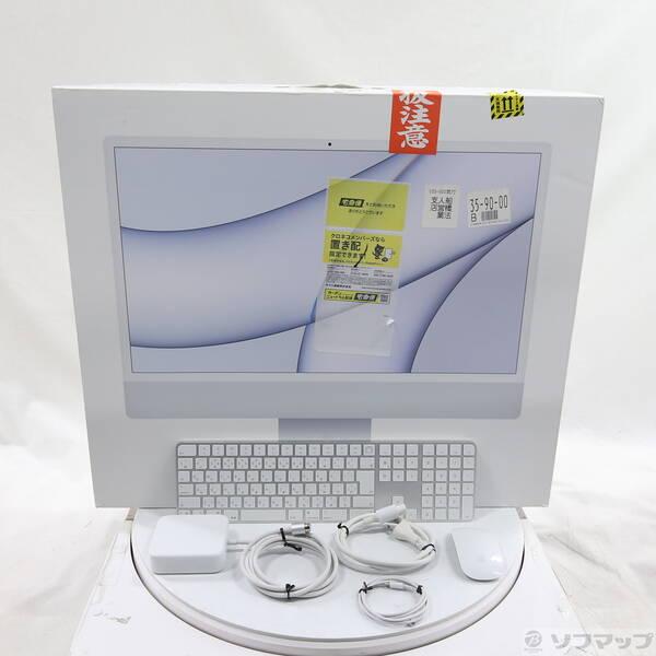 〔中古〕Apple(アップル) iMac 24-inch Mid-2021 MGPC3J／A Apple M1 8コアCPU_8コアGPU 8GB SSD256GB シルバー 〔15.7 Sequoia〕〔198-ud〕 |  | 04