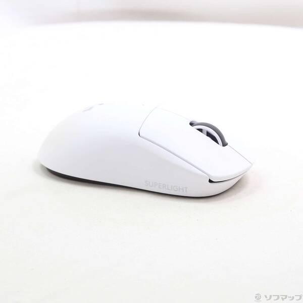 〔中古〕logicool(ロジクール) PRO X SUPERLIGHT 2 ホワイト G-PPD-004WL-WH〔377-ud〕 |  | 03