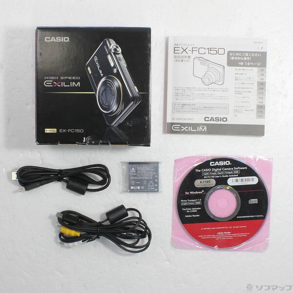 〔中古〕CASIO(カシオ) HIGH SPEED EXILIM EX-FC150 (1010万画素／5倍ズーム／ブラック)〔297-ud〕 |  | 04
