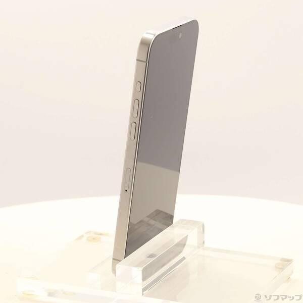 〔中古〕Apple(アップル) iPhone15 Pro Max 256GB ホワイトチタニウム MU6Q3J／A SIMフリー〔297-ud〕 |  | 01