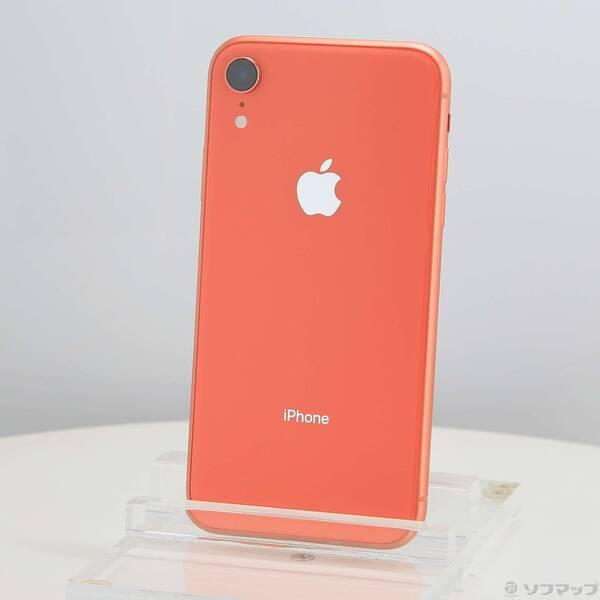 〔中古〕Apple(アップル) iPhoneXR 64GB コーラル MT0A2J／A SIMフリー〔262-ud〕 | 