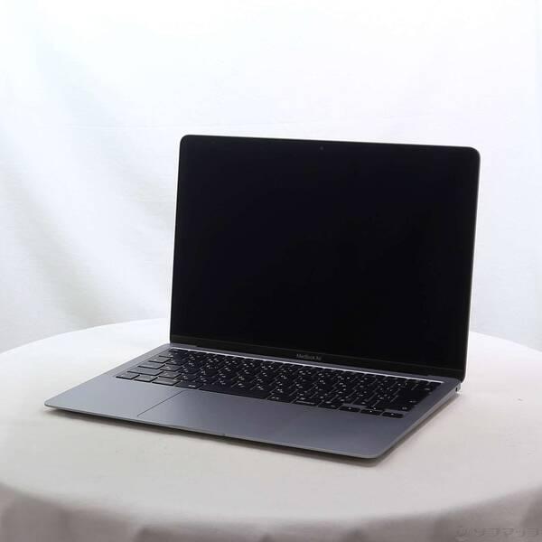 〔中古〕Apple(アップル) MacBook Air 13.3-inch Late-2020 MGN63J／A Apple M1 8コアCPU_7コアGPU 8GB SSD256GB スペースグレイ 〔14.7 Sonoma〕〔377-ud〕 | 