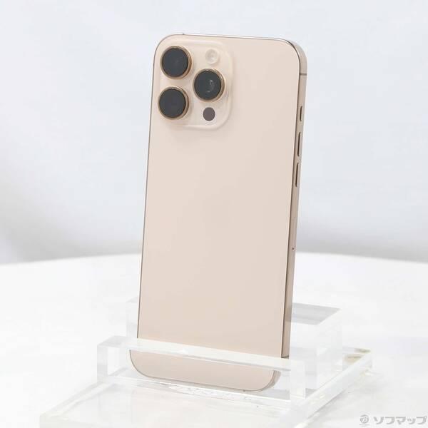 〔中古〕Apple(アップル) iPhone16 Pro Max 512GB デザートチタニウム MYWN3J／A SIMフリー〔297-ud〕 | 