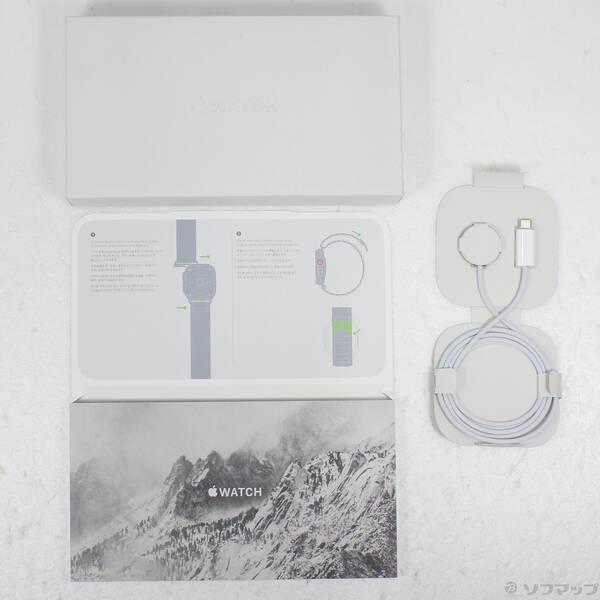 〔中古〕Apple(アップル) Apple Watch Ultra GPS + Cellular 49mm チタニウムケース グリーンアルパインループ〔377-ud〕 |  | 04