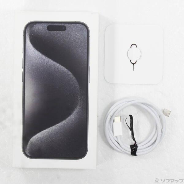〔中古〕Apple(アップル) iPhone15 Pro 256GB ブラックチタニウム MTUC3J／A SIMフリー〔305-ud〕 |  | 04