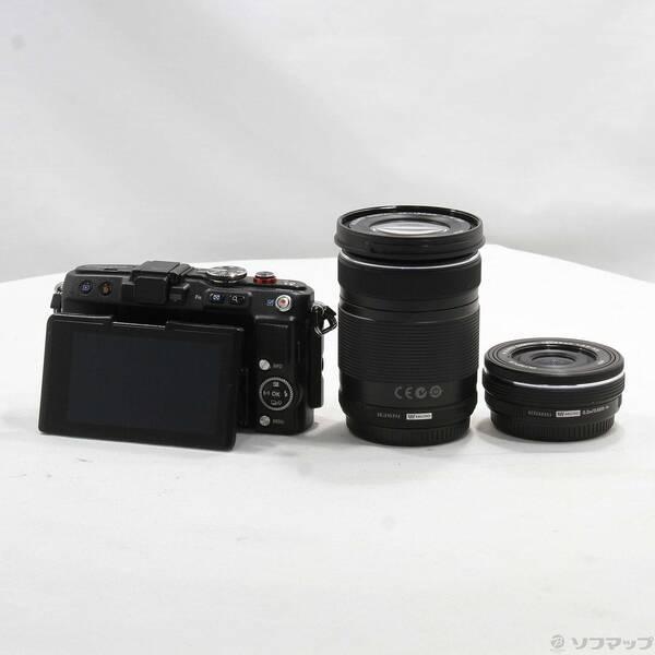〔中古〕OLYMPUS(オリンパス) PEN Lite E-PL6 EZダブルズームキット ブラック〔348-ud〕 |  | 02