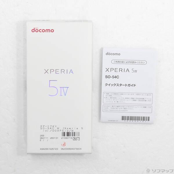 〔中古〕SONY(ソニー) Xperia 5 IV 128GB エクリュホワイト SO-54C docomo SIMフリー〔368-ud〕 |  | 04