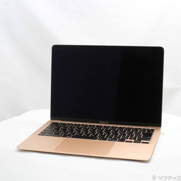 〔中古〕Apple(アップル) MacBook Air 13.3-inch Early-2020 MWTL2J／A Core_i3 1.1GHz 8GB SSD256GB ゴールド 〔10.15 Catalina〕〔198-ud〕 | 
