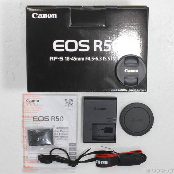 〔中古〕Canon(キヤノン) EOS R50 RF-S18-45 IS STM レンズキット ホワイト〔305-ud〕 |  | 05