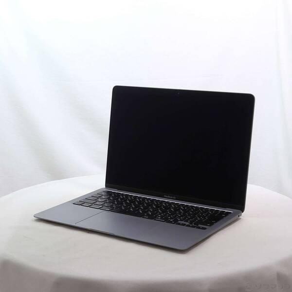 〔中古〕Apple(アップル) MacBook Air 13.3-inch Late-2020 MGN63J／A Apple M1 8コアCPU_7コアGPU 8GB SSD256GB スペースグレイ 〔15.3 Sequoia〕〔377-ud〕 | 