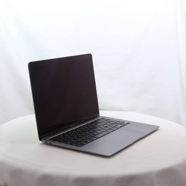〔中古〕Apple(アップル) MacBook Air 13.3-inch Late-2020 MGN63J／A Apple M1 8コアCPU_7コアGPU 8GB SSD256GB スペースグレイ 〔15.3 Sequoia〕〔377-ud〕 |  | 03