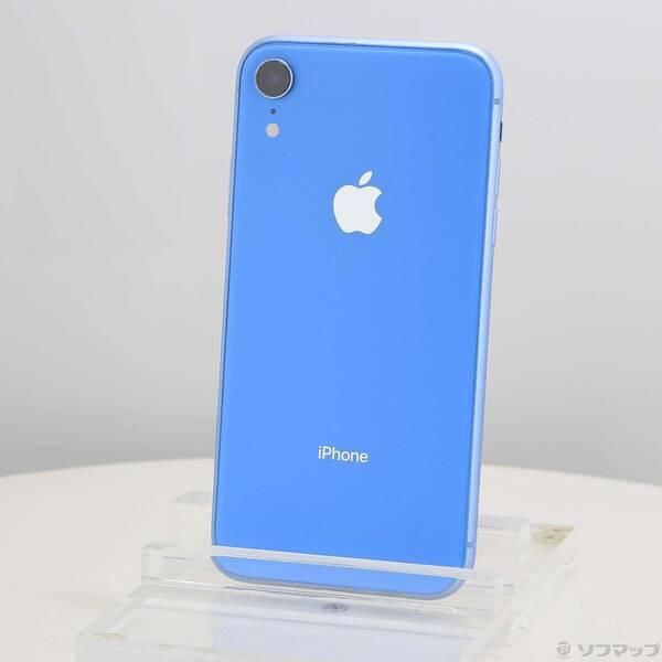 〔中古〕Apple(アップル) iPhoneXR 128GB ブルー MT0U2J／A SIMフリー〔295-ud〕 | 