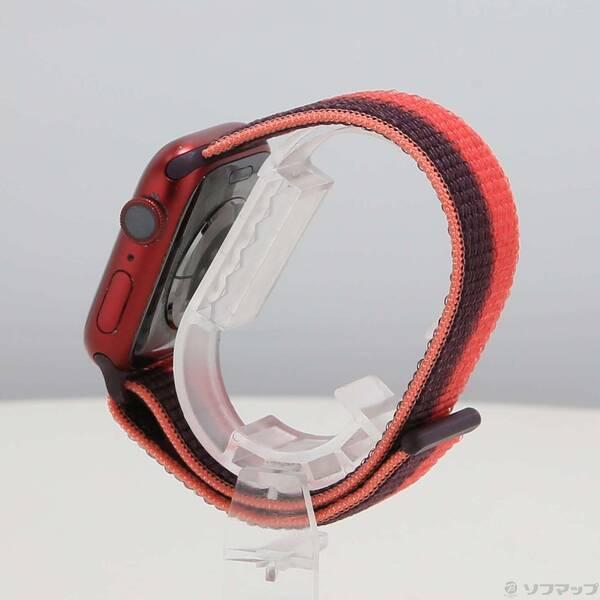 〔中古〕Apple(アップル) Apple Watch Series 7 GPS 41mm (PRODUCT)REDアルミニウムケース (PRODUCT)REDスポーツループ〔377-ud〕 |  | 01